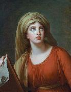 elisabeth vigee-lebrun Lady Hamilton as the Persian Sibyl oil painting